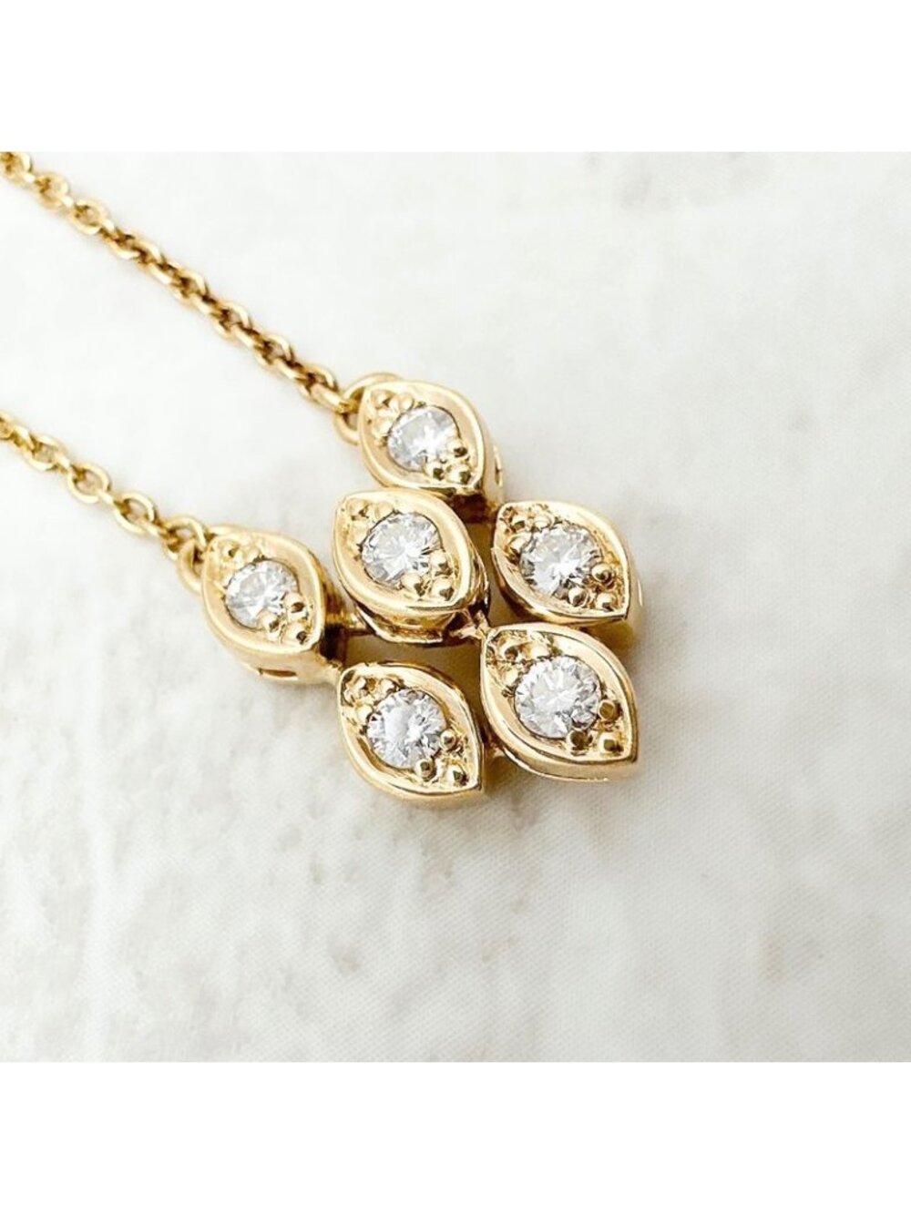 Dior Diamond Yellow Gold Necklace - Picture 3 of 7